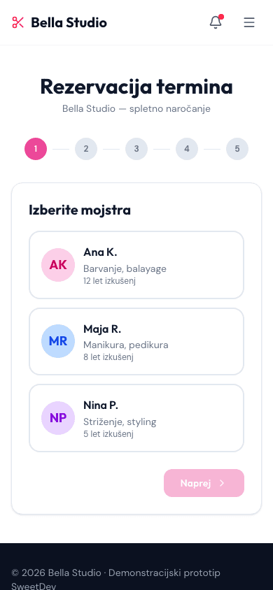 Spletno naročanje